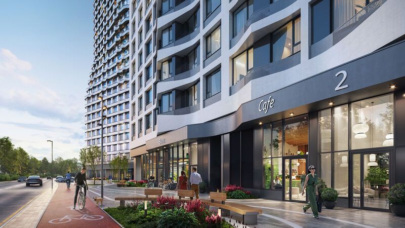 Студия, 31.6 м²