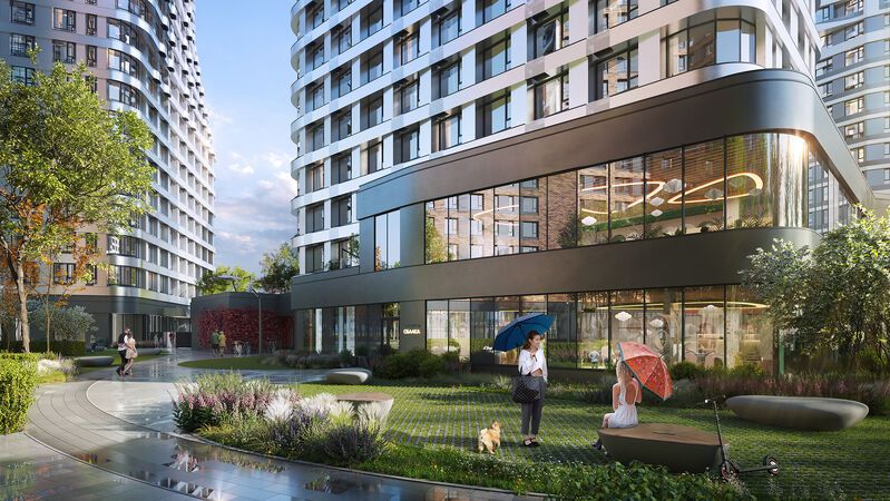 Студия, 31.6 м²